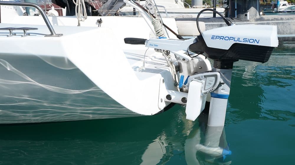 Epropultion Spirit 1.0 Evo is a good match for a small sailboats