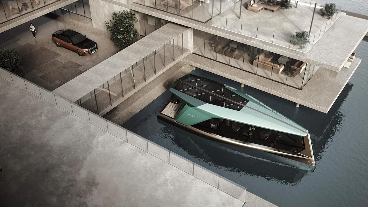 BMW The ICON luxury hydrofoiling shuttle