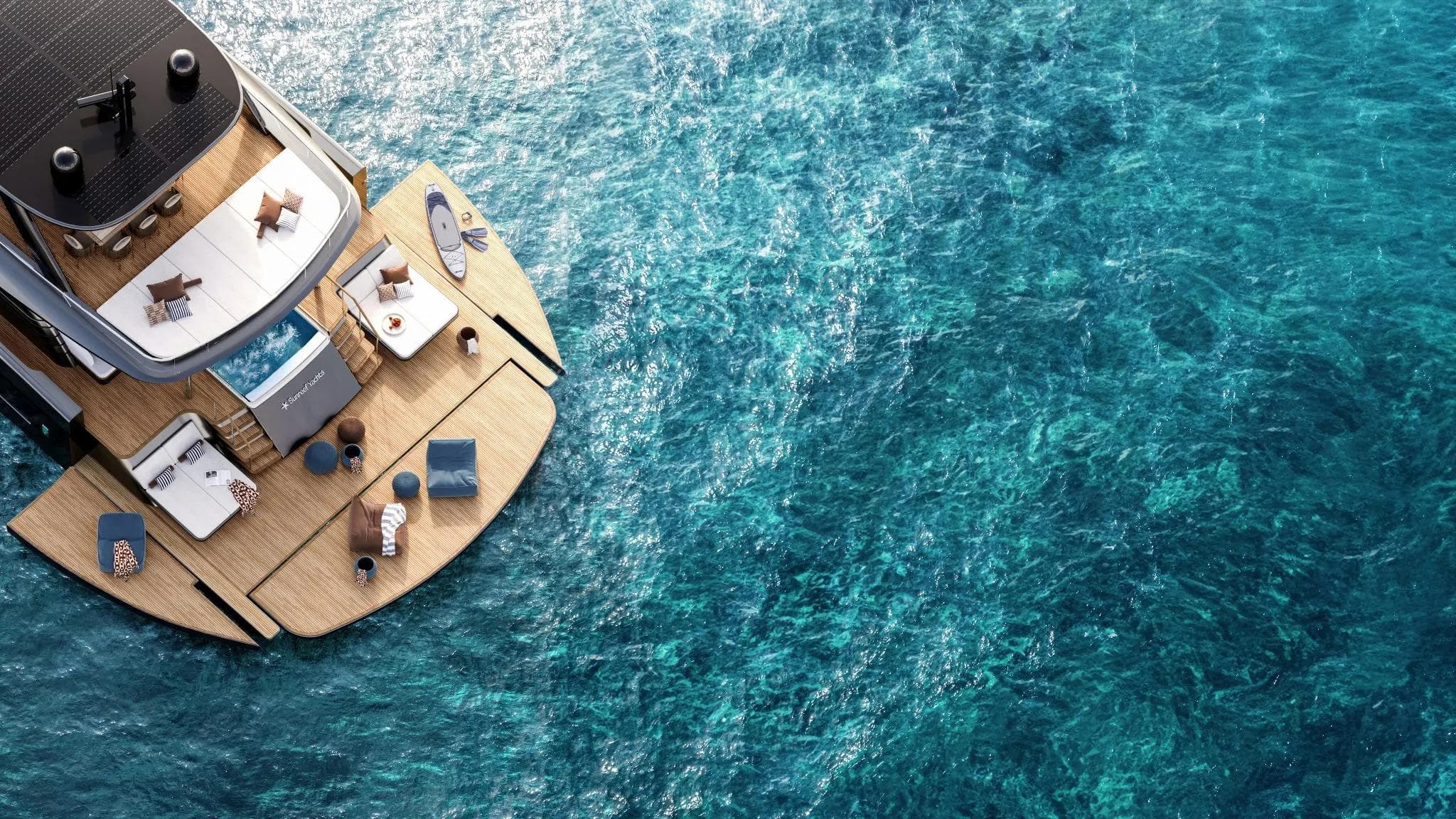 Sunreef Ultima floating leisure hubs