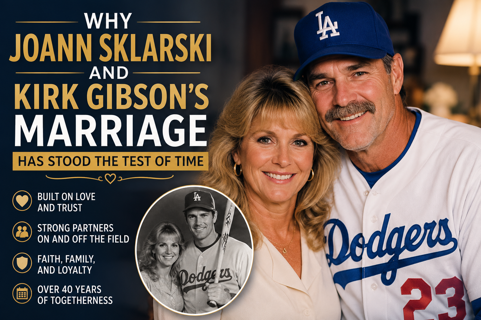 Why JoAnn Sklarski and Kirk Gibson’s Marriage Has Stood the Test of Time