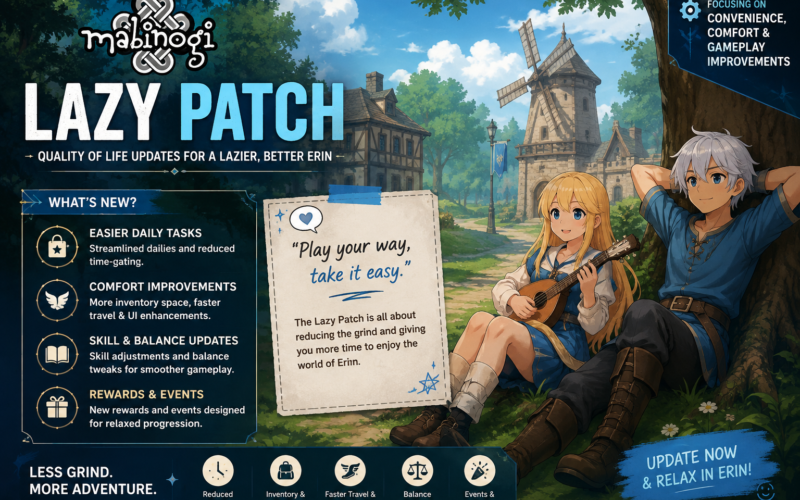mabinogi lazy patch