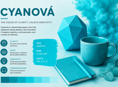 Cyanová