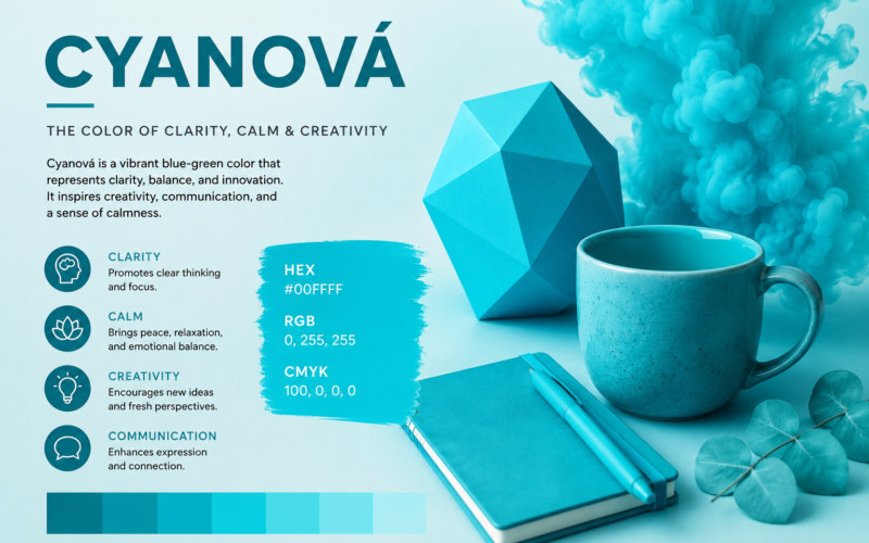 Cyanová